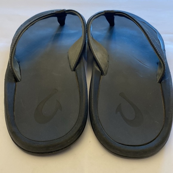 Olukai Ohana Men’s Black Sandals Size 11 main image 6